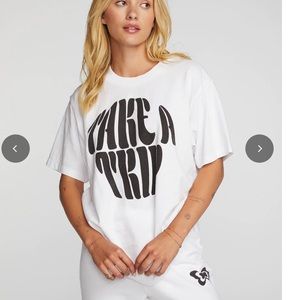 Chaser Brand white tee